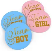 Gender Reveal Stickers,96 Reveal Boy or Girl Gender Stickers, Team Boy and Team Girl Labels,Baby Shower Sticker Labels,Baby Bee Gender Reveal,Team Boy or Girl Labels,Team Gender Stickers