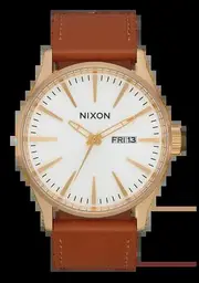 Nixon Sentry Leather Watch A105-2621