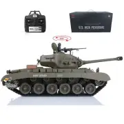 2.4Ghz Henglong 1/16 7.0 Plastic M26 Pershing RC Tank 3818 W/ 360° Turret