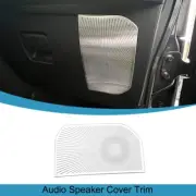 Center Console Lower Audio Speaker Cover Trim for Jeep Wrangler JL 2024+ Silver (for: Jeep)