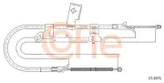 RIGHT CABLE PULL PARKING BRAKE FITS: TOYOTA ECHO 1.0 /1.3 /1.5 /1.4 D-4D /1.3