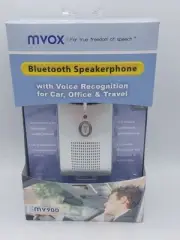 MVox Voice Recognition Wireless Bluetooth Speaker 4 Phones Conferences VOIP Apps