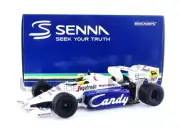 MINICHAMPS 1/18 - TOLEMAN - HART TG184 DIRTY VERSION - 2ND MONACO GP 1984 (A. SE