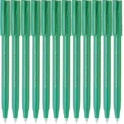 Pentel R56 Ball Pens 0.6mm Extra Fine Green Box 12
