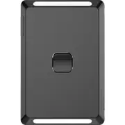 Clipsal Pro Series, cover frame, switch, Black - P3041C-BK