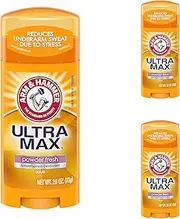 Arm & Hammer Deodorant 2.6oz Solid Ultra Powder Fresh (Oval) (3 Pack)