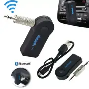 Wireless Bluetooth 3.5mm AUX Audio Stereo Music Home Car Receiver Adapter