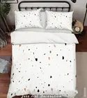 3D Geometry Texture Marble Quilt Cover Set Bedding Sets Pillowcases Queen