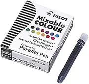 PILOT 3 x 12 x 12 Colours Ink Cartridges for Parallel Pens