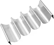VALICLUD Taco Holder Stand Metal Pancake Rack for Easy Serving Compact Design for Tacos Tortillas More for Home Entertaining Parties