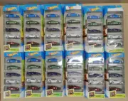 (LOT of 12) 2021 Hot Wheels Exotics 5 packs Blue Bugatti