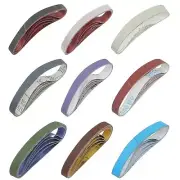 45 Pcs 1/2" x 12" Sharpening Belt Kit for Official Work Sharp Knife & Tool Sh...