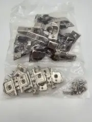 Blum 110 Degree Soft Close Hinge Clip Cabinet Hardware, Full Overlay - 8 Pack