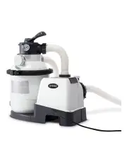 [Intex] 1200Gph Sand Filter Pump. in White