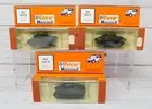 3 x Herpa Roco Minitanks 202S, M4A3 Sherman Battle Tank, 75mm Gun, 1/87 HO Scale