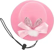 BAZEITFLOW Pet Easter Hat for Dogs Adjustable Bunny Ear Costume for Photos Parties Cute Decorative Puppy Headwear for Festive Dressing Up