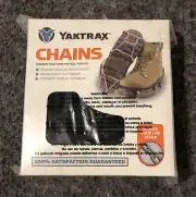 NEW Yaktrax Chains Square Chain Traction Ice Fishing Snow Boots Size L One Pair