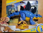 Fisher Price Imaginext Jurassic World Dominion Stegosaurus & Dr. Grant NIB