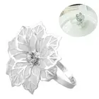 6 Pcs Napkin Rings Napkin Holder for Party Christmas Weding Table Decoration