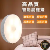 在飛比找蝦皮購物優惠-笑咪咪3C現貨 圓形磁吸感應燈 圓形LED燈 衣櫥燈 磁吸式