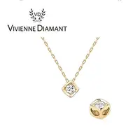 在飛比找長榮樂e購優惠-VIVIENNE DIAMANT最愛05 18K黃金鑽石項鍊