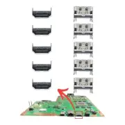 5 x Original OEM Sony Playstation 4 PS4 Regular HDMI Port Socket CUH-1XXX - Part