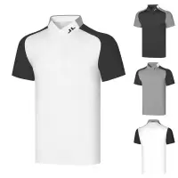 在飛比找蝦皮商城精選優惠-J.lindeberg 新款高爾夫球衣服裝男裝短袖Polo衫