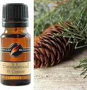 Gumleaf Fragrance Sandalwood & Cypress Fragrant Oil - 10ml, Cruelty Free & Vegan, Phthalate-Free Fragrance