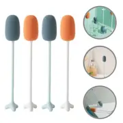 4 Pcs Bottle Mother Cleaners Adjustable Length Sponge Cup Washing