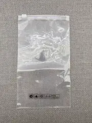 9.5"x5.5" Clear Zip LDPE Slider Seal Top Bag 45 Count (782)