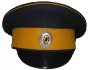 Cap officers of the 4th/8th regiment of lancers with cockade Replica