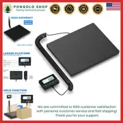 Digital Shipping Scale 440LB/10g Accuracy Postal Luggage Warehouse Market Home