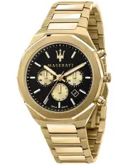Maserati Stile Gold Watch