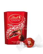 Lindt Lindor Milk Chocolate Mini Cornet Gift Box 50g
