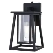 Bellevue VXWS33469 Kirk 12" Tall Outdoor Wall Sconce - Black