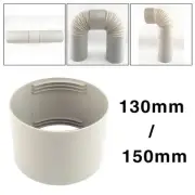 Exhaust hose connection, exhaust hose coupling of the air conditioning system,