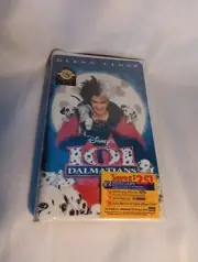 Disney's 101 Dalmations W/ Glenn Close Sealed VHS