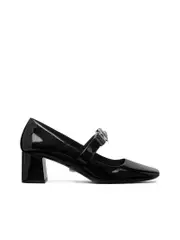 Versace With Heel Patent Midblock Shoe