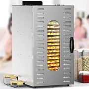 Commercial Food Dehydrators for Food and Jerky, 2500W 20 Layers Stainless Steel Food Dryer with Digital Adjustable Timer 0-24H Temperature Control for Vegetable Fruit Herbs Meat Beef Jerky Maker