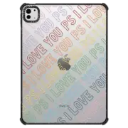 iPad Pro 11-inch (M4) iPad Impact Case PS I Love You 45 Outline Transparent
