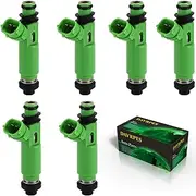 DAVRPES 6PCS FJ383 195500-3170 Fuel Injectors Fuel Spray 4 Holes Disc Nozzle Replacement For Mitsubishi Montero Sport V6 3.0L Replace#FJ672｜195500-4060｜FJ662｜195500-3300｜FJ906