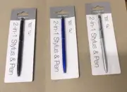 Precision 2 In 1 Stylus Ink Pen Capacitive Touch Screen For Tablet Phone