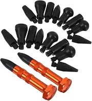[LALADEFIEE] 2 Sets High-point Dent Removal Tool Kit with Pen and Replacement Tips for Diy Auto Repair