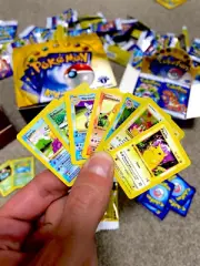 Novelty MINI Pokemon cards English 1st Edition Base Set booster box unpackaged