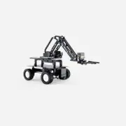 YOURFUN 2-Mode 4WD Smart Robot Car Chassis with 3DOF Mechanical Arm for STM32