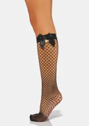 Midnight God's Most Wanted Fishnet Socks