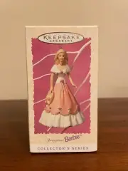 SPRINGTIME BARBIE 1997 HALLMARK KEEPSAKE ORNAMENT NIB