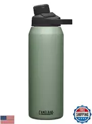 CamelBak Chute Mag 32oz Vacuum Insulated Stainless Steel Water Bottle, Moss