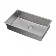 VRESJÖN inset sink, 1 bowl, stainless steel, 73x44 cm