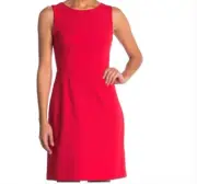 Betsey Johnson Woman's Red Cross-Back Cutout Dress 14 NWT Holiday Party